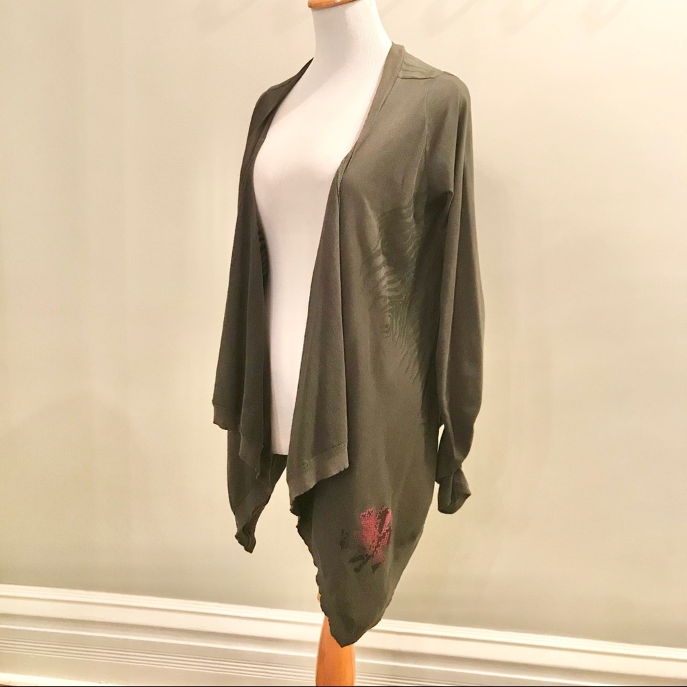 People’s Liberation Asymmetrical Cardigan | Sz S